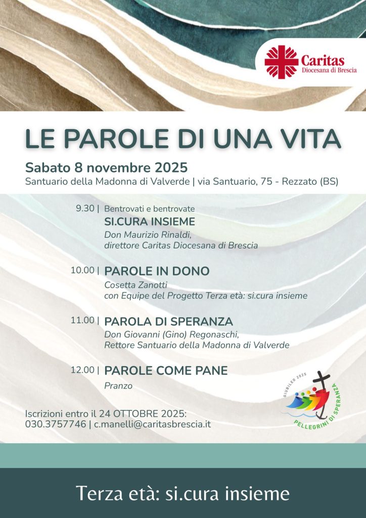 Terza età: si.cura insieme - INCONTRO 8 novembre 2025