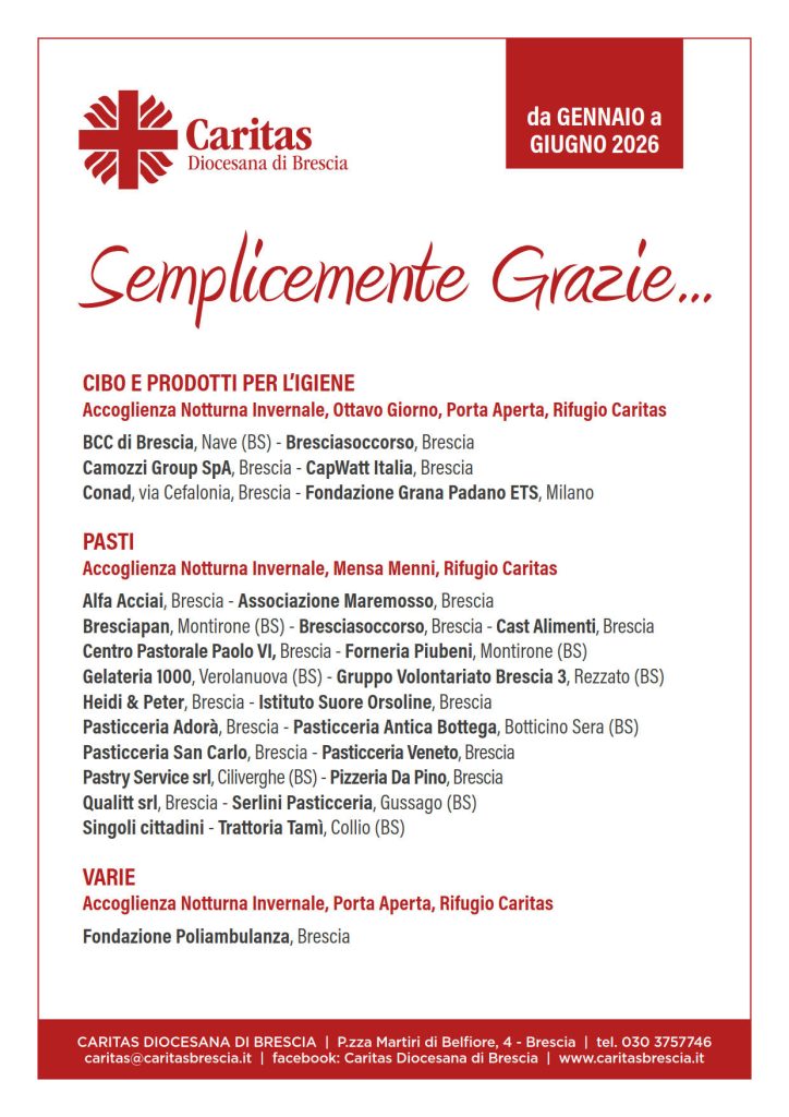 SEMPLICEMENTE GRAZIE A4 2026 1 semestre